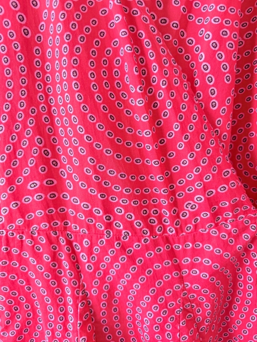 Rhode Rosie Wrap Dress in Red Trail - Picture 5 of 10